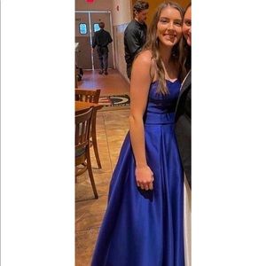 Windsor Navy Prom Dress